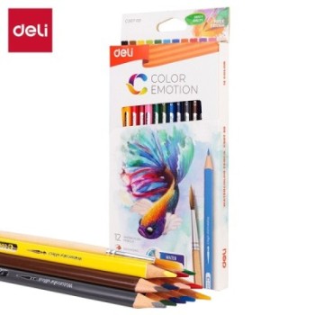 Deli-EC00700 Water Colored Pencil