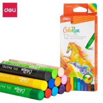 Deli-EC20200 Pastel à l’huile riche en couleurs