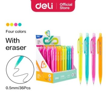 Crayon mécanique en plastique Deli-EU60200