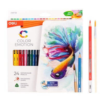 Crayon aquarelle Deli-EC00720