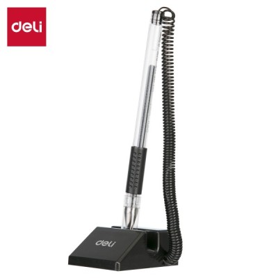 Deli-E6791 Noir Porte-stylo de bureau Stylo Gel 0
