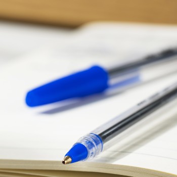 Stylo a Bille Deli EQ4-BL 1 mm Bleu