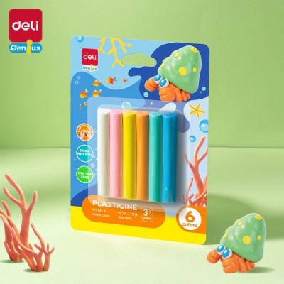 Pâte à modeler Deli-EH712-6