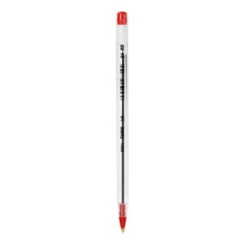 Stylo a Bille Deli EQ4-RD 1 mm Rouge