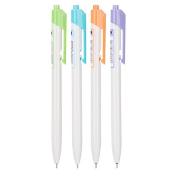 Stylo Rétractable Deli EQ03236 0.5mm Bleu