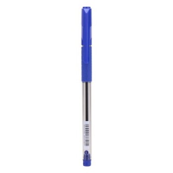 Stylo a Bille Deli Soft Grip 1mm Bleu