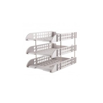 Corbeille à Courrier Deli E9217 Blanc