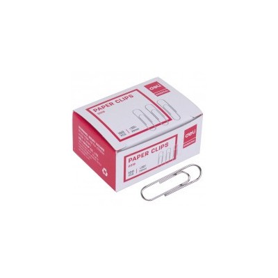 Boîte de 100 Trombones Deli E0018 29 mm