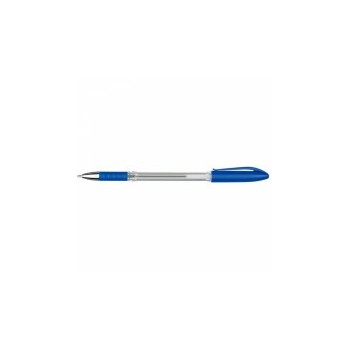 Stylo a Bille Deli Soft Grip 1mm Bleu