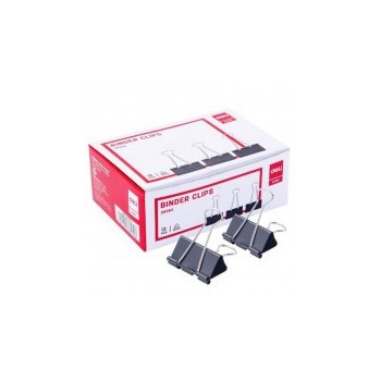 BINDER CLIP 41MM DELI E38562 PQ/12