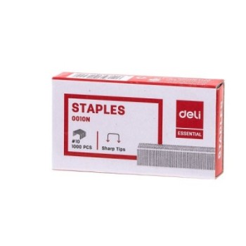 Agrafes Deli E0010N N°10 Silver