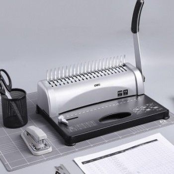 Relieuse à Peignes Deli E3870 Gris