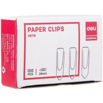 100 Trombones Deli E39719 28 mm Silver