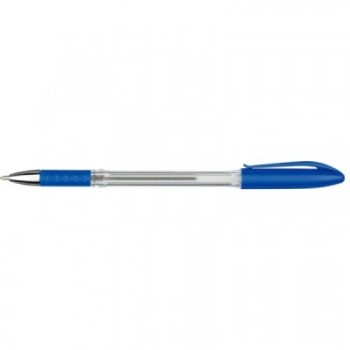 Stylo a Bille Deli Soft Grip 1mm Bleu