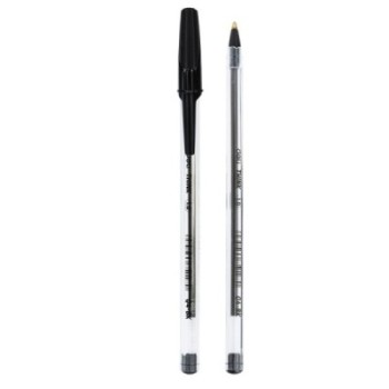 Stylo a Bille Deli EQ4-BL 1 mm Noir