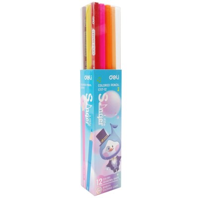 Crayons de couleur Deli EC117-12