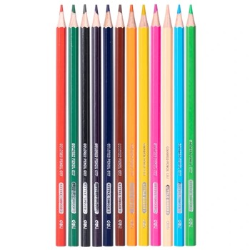 Crayons de couleur Deli EC117-12
