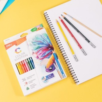 Deli-EC00730 Water Colored Pencil