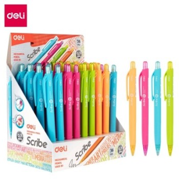 Crayon mécanique en plastique Deli-EU60300