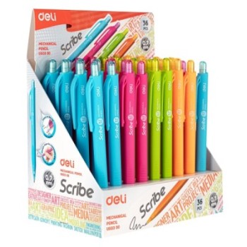 Crayon mécanique en plastique Deli-EU60300