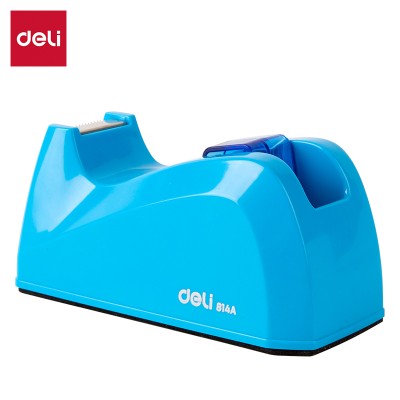Devidoir Distributeur de ruban adhésif Deli-E814A Bleu