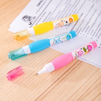 Liquide correcteur scolaire Deli-E39299 STYLO CORRECTEUR 7ML [PRES 24] ASSORTI