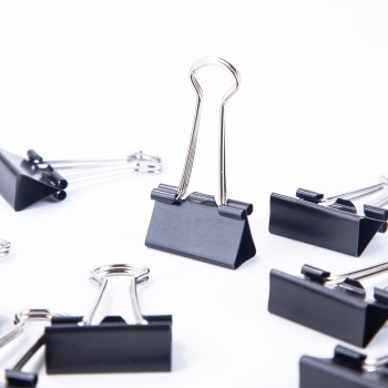 Pince à reliure sans effort Deli-E38564 CLIP 25MM NOIR