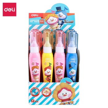 Liquide correcteur scolaire Deli-EH10100 8ML [PRES 12] ASSORTI Little Singer