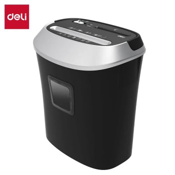 DESTRUCTEUR DE PAPIER 10F 20L NOIR