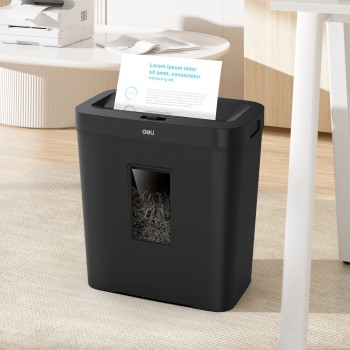 DESTRUCTEUR DE PAPIER 10F 12L NOIR