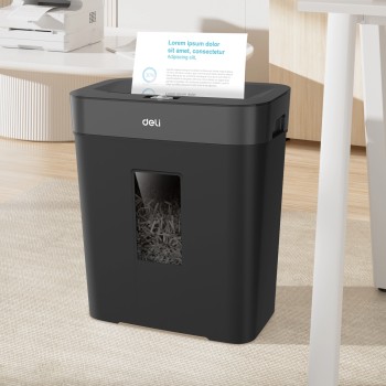 DESTRUCTEUR DE PAPIER 8F 15L NOIR