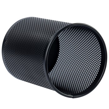 PORTE STYLO CIRCULAIRE MTAL 84X106MM 95.5G NOIR