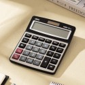 CALCULATRICE DE BUREAU 12D 171.2X134.5MM METAL ARGENTE