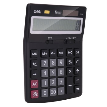 CALCULATRICE DE BUREAU 12D 169X122MM NOIRE