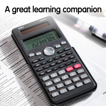 Calculatrice scientifique Deli ED401SR