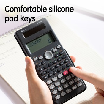 Calculatrice scientifique Deli ED401SR