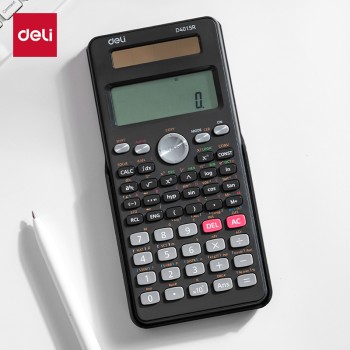 Calculatrice scientifique Deli ED401SR