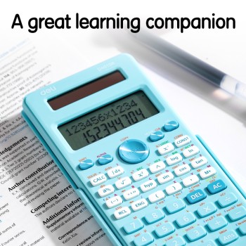 Calculatrice scientifique Deli ED401SR