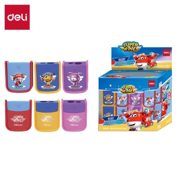 Taille-crayons Deli-EH567 Super Wings 2T [PREST 36] ASS