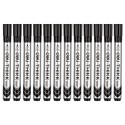 Marqueur pour tableau blanc CHISEL POINT NOIR [PQT 12]