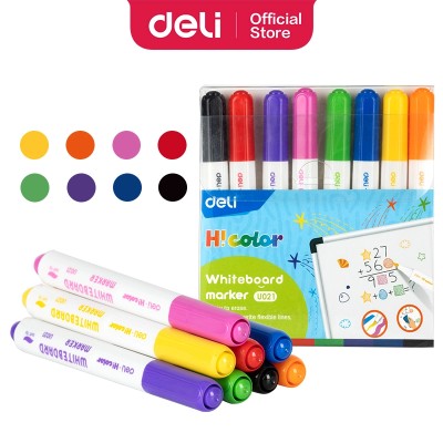 Marqueur pour tableau blanc Deli-EU021 [POCH 8] SOFT POINTE ASS