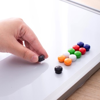 Bouton magnétique Deli-E7823 15MM [PQT 12] E7823 ASSORTI