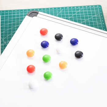 BOUTON MAGNETIQUE 20MM [PQT 12] E7824 ASSORTI