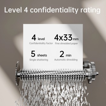 DESTRUCTEUR DE PAPIER 5F 10L NOIR