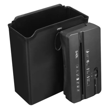 DESTRUCTEUR DE PAPIER 5F 10L NOIR