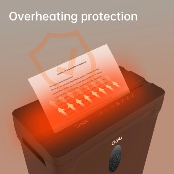 DESTRUCTEUR DE PAPIER 5F 10L NOIR