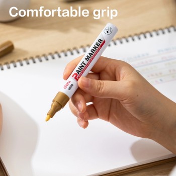 Marqueur de peinture Deli-EU500-GD