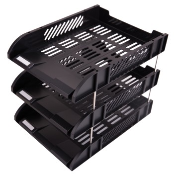 Corbeille à Courrier Deli E9217 Blanc