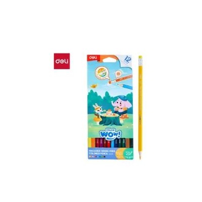 CRAYONS DE COULEUR EFFACABLE 12/18